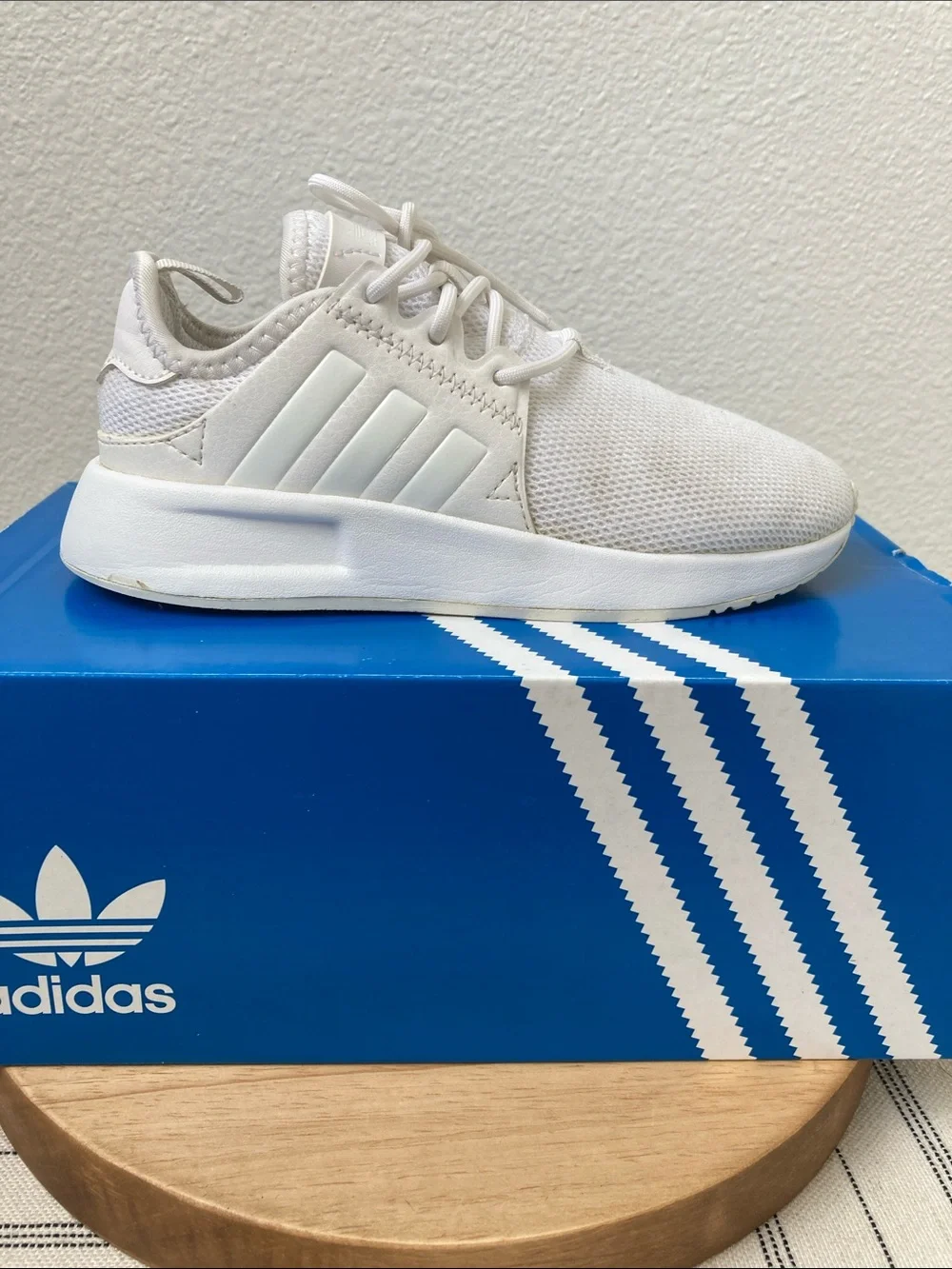 SALE! 50% Off adidas Kids White X_PLR C Lightweight Sneakers Size 13